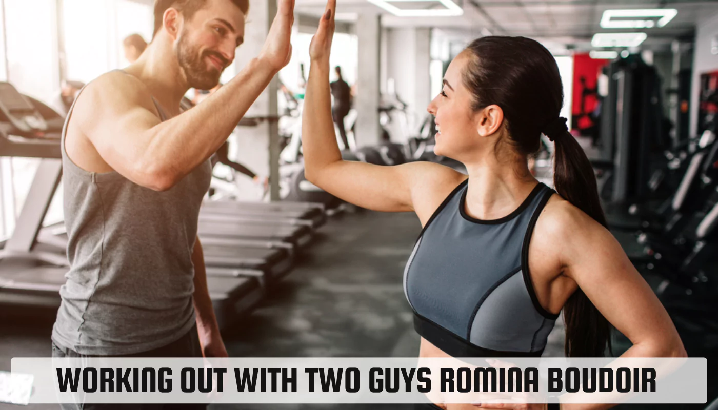 Working Out With Two Guys . Romina Boudoir