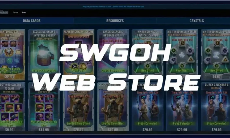 SWGoH Webstore: A New Frontier for Star Wars Galaxy of Heroes